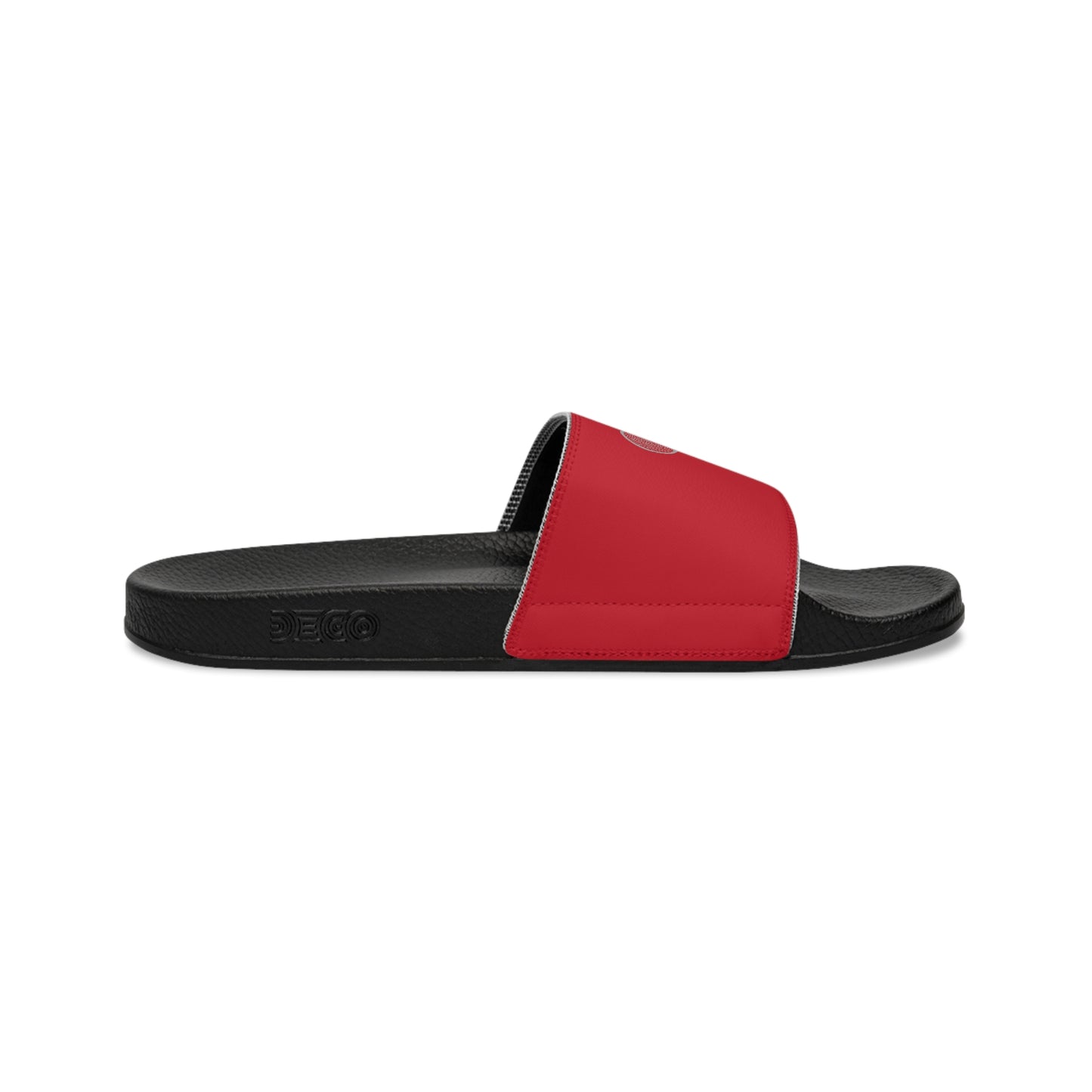 Men's Slide Sandals - Dk Red (MS-T-DRGR)