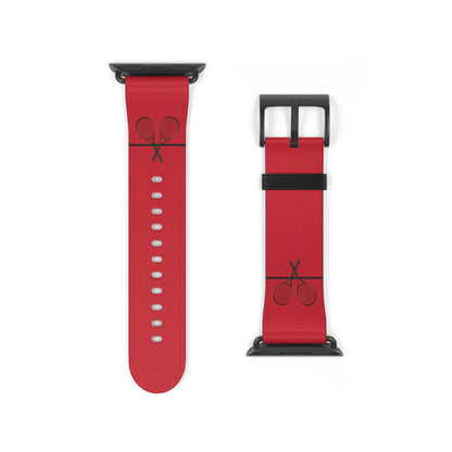 Tennis Apple Watch Band - Dk Red - 38-41 mm (AWB-T-DRBR)