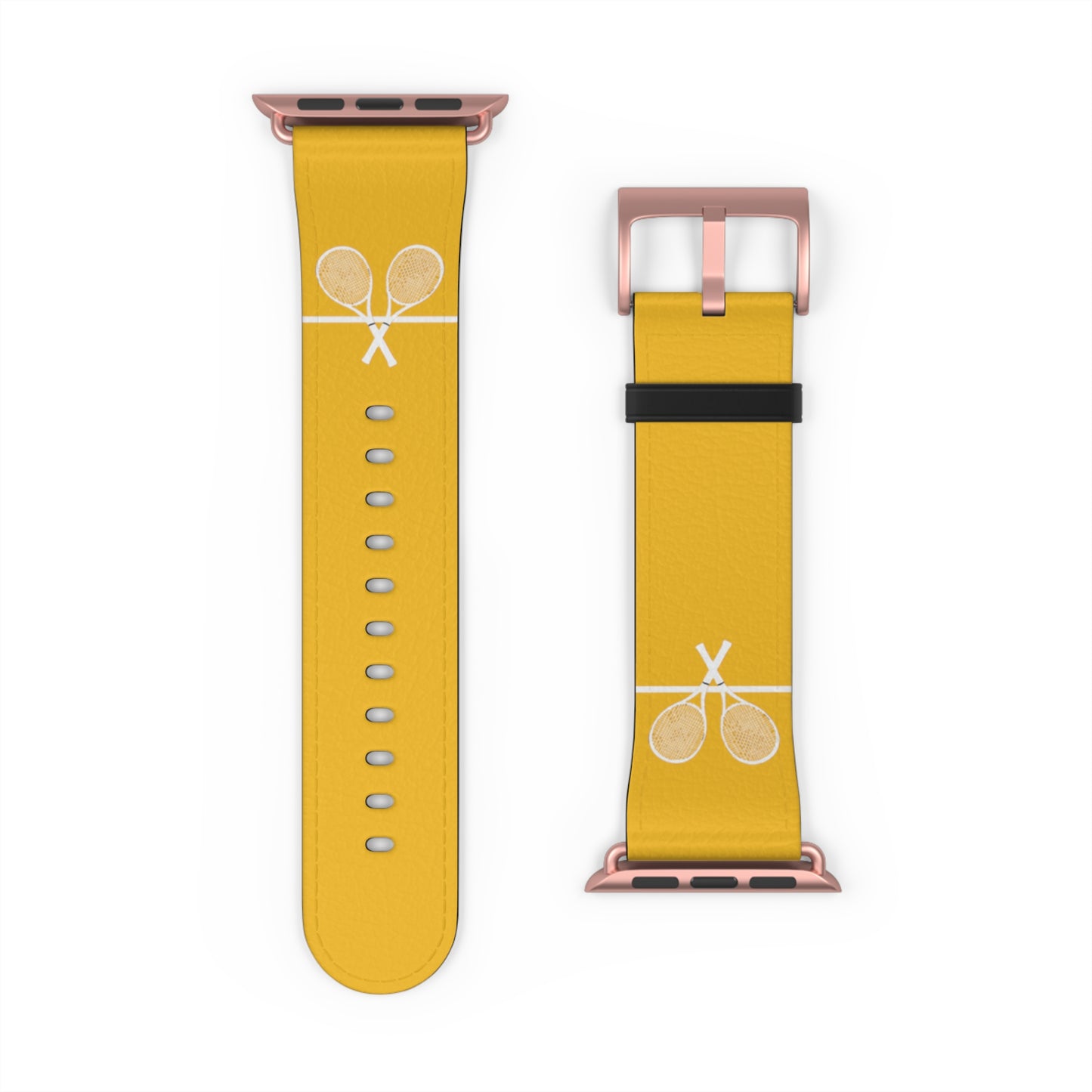 Tennis Apple Watch Band - Yellow - 42-45 mm (AWB-T-YWR-42)