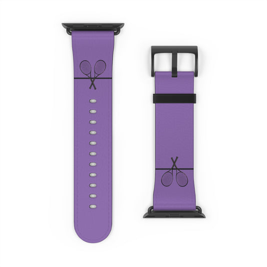 Tennis Apple Watch Band - Lt Purple - 42-45 mm (AWB-T-LPBR-42)