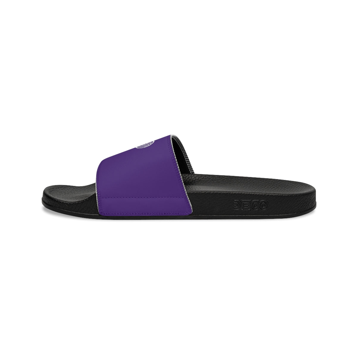 Tennis Racket Women's Slide Sandals - Purple (WS-T-PWR)