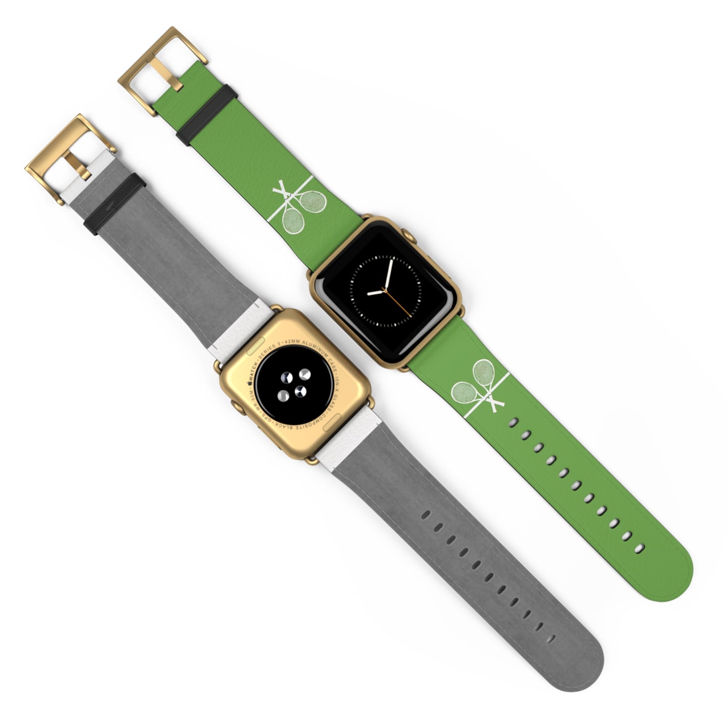 Tennis Apple Watch Band - Dk Green - 42-45 mm (AWB-T-LGWR-42)