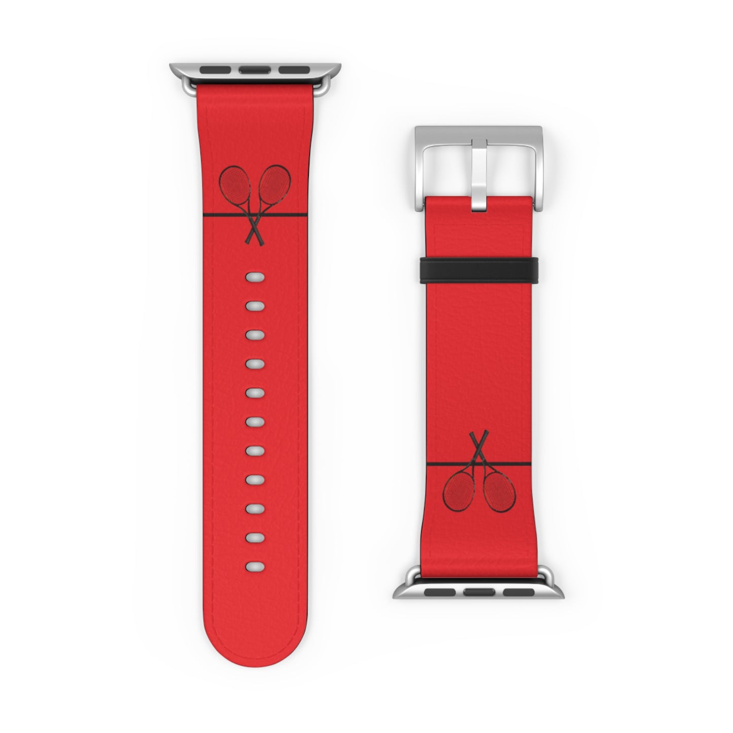 Tennis Apple Watch Band - Red - 42-45 mm (AWB-T-RBR-42)