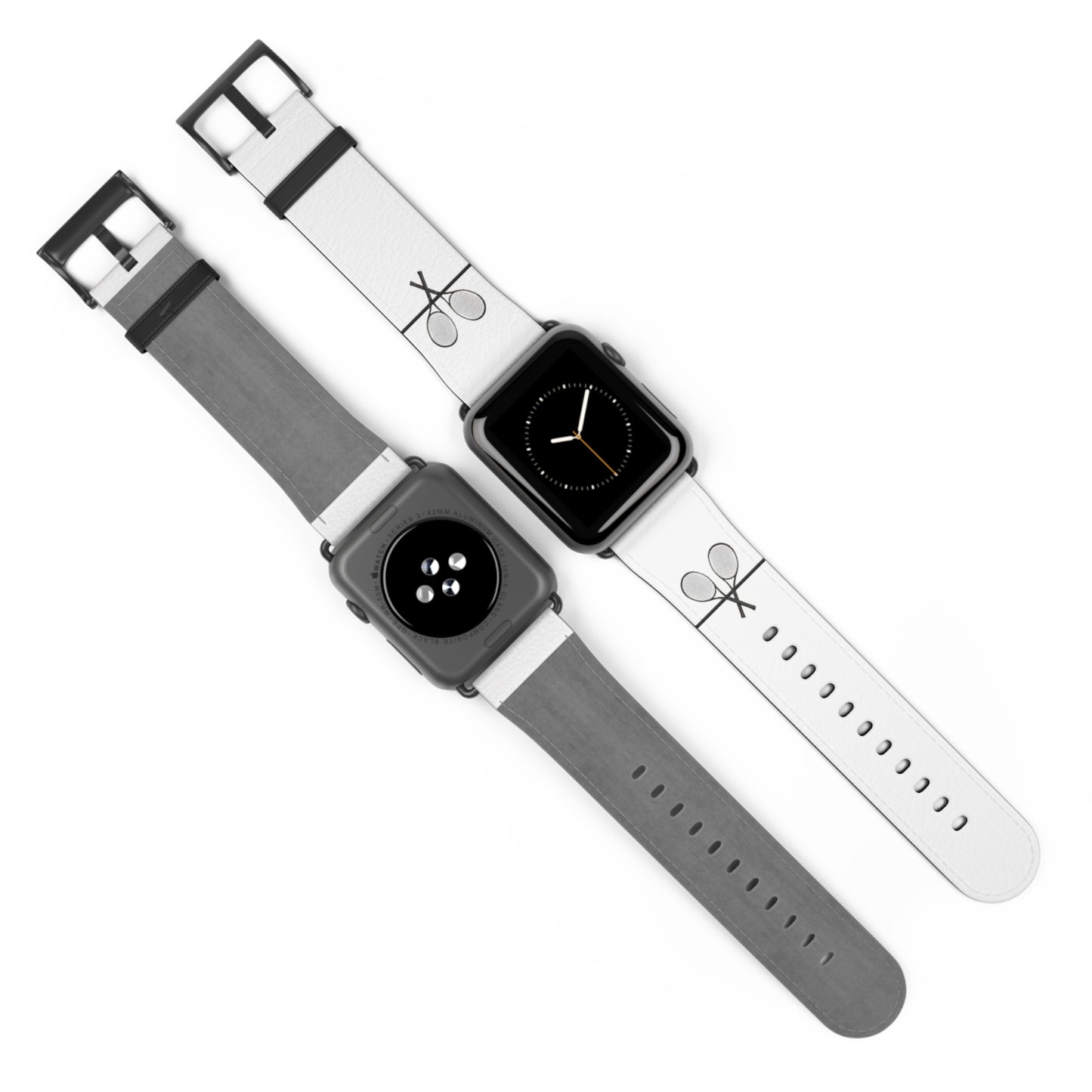 Tennis Apple Watch Band - White - 42-45 mm (AWB-T-WBR-42)