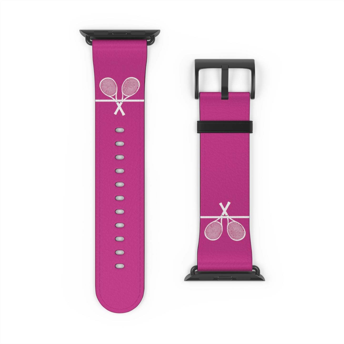 Tennis Apple Watch Band - Dk Pink - 42-45 mm (AWB-T-DPIWR-42)