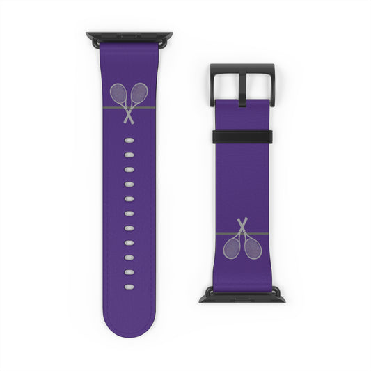 Tennis Apple Watch Band - Purple - 42-45 mm (AWB-T-PGR-42)