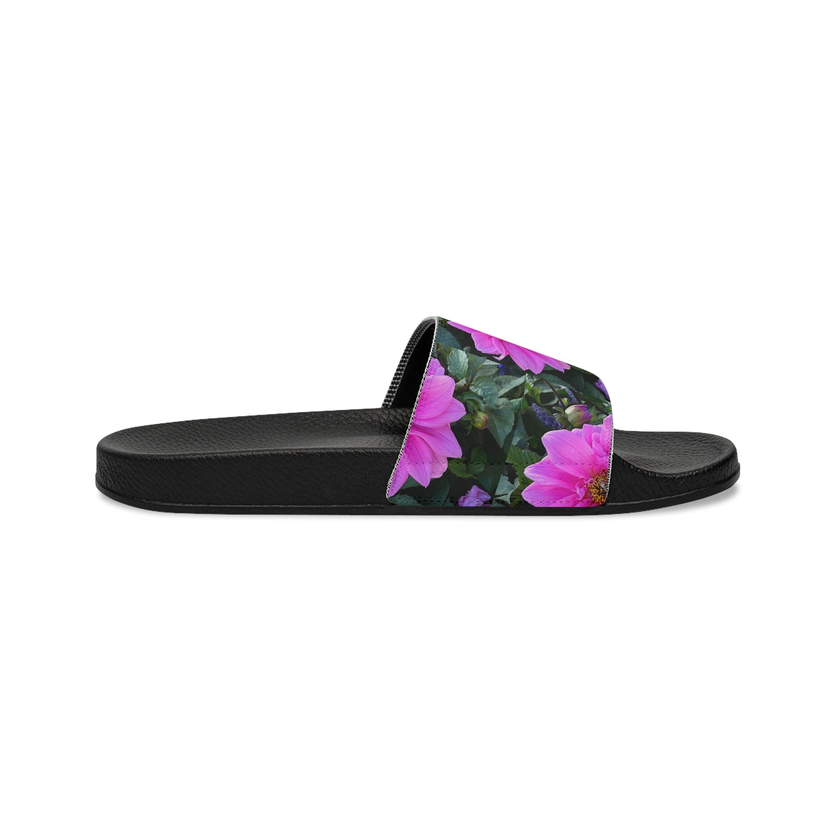 Victoria Pink Flower Women's Slide Sandals