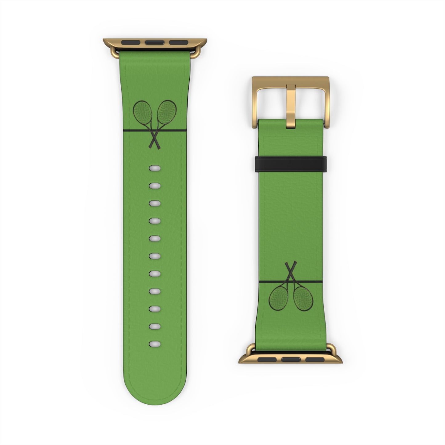 Tennis Apple Watch Band - Green - 42-45 mm (AWB-T-LGBR-42)