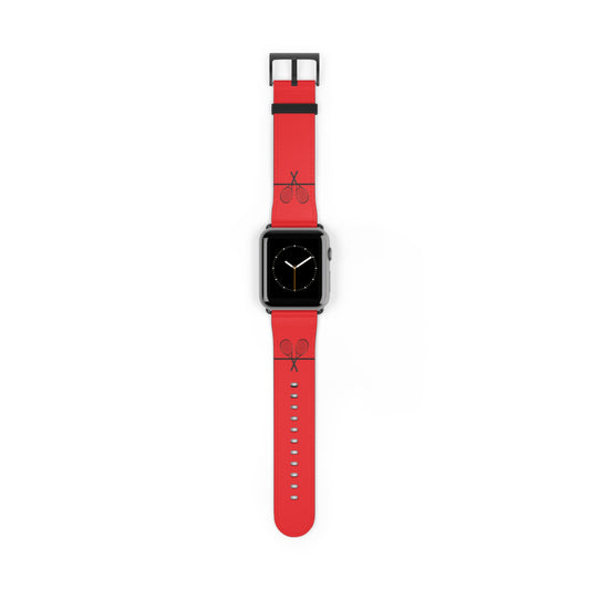 Tennis Apple Watch Band - Red - 42-45 mm (AWB-T-RBR-42)