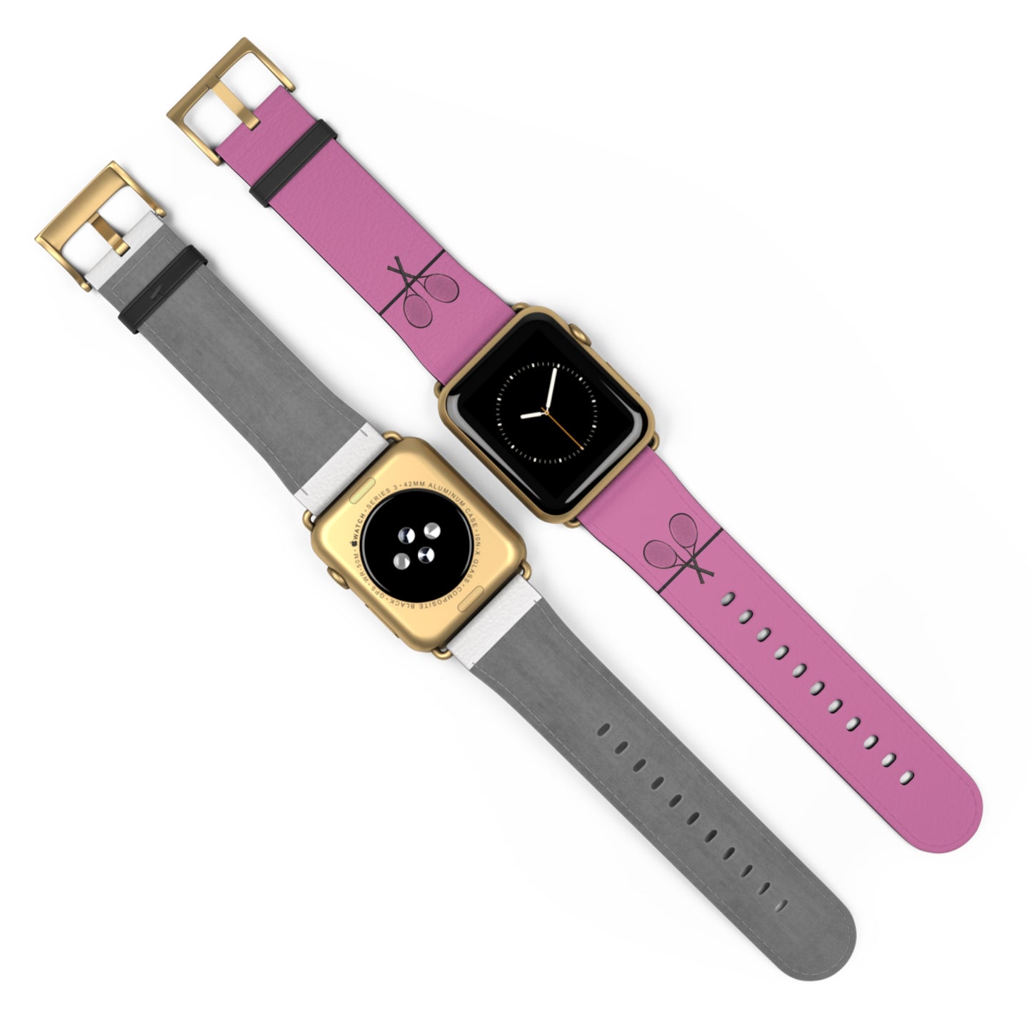 Tennis Apple Watch Band - Lt Pink - 42-45 mm (AWB-T-PIBR-42)