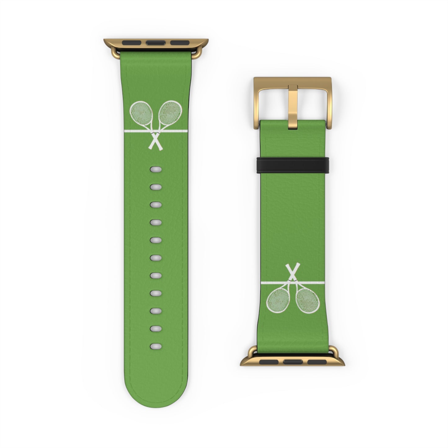 Tennis Apple Watch Band - Dk Green - 42-45 mm (AWB-T-LGWR-42)