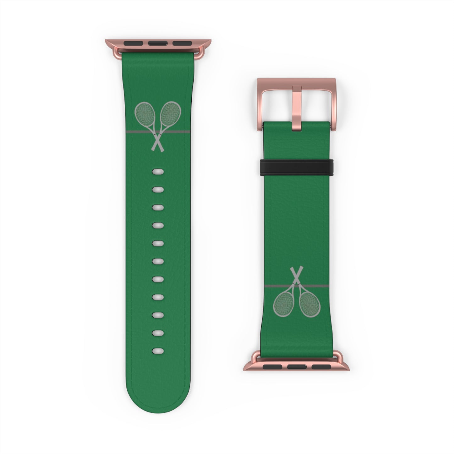 Tennis Apple Watch Band - Dk Green - 42-45 mm (AWB-T-DGGR-42)