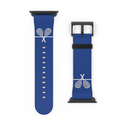 Tennis Apple Watch Band - Dk Blue - 42-45 mm (AWB-T-DBWR-42)