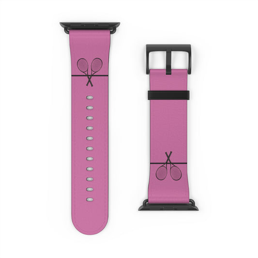 Tennis Apple Watch Band - Lt Pink - 42-45 mm (AWB-T-PIBR-42)