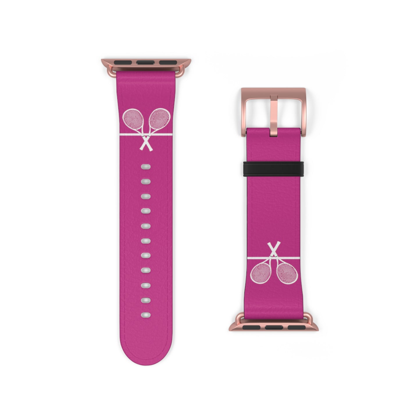 Tennis Apple Watch Band - Dk Pink - 38-41 mm (AWB-T-DPIWR-38)