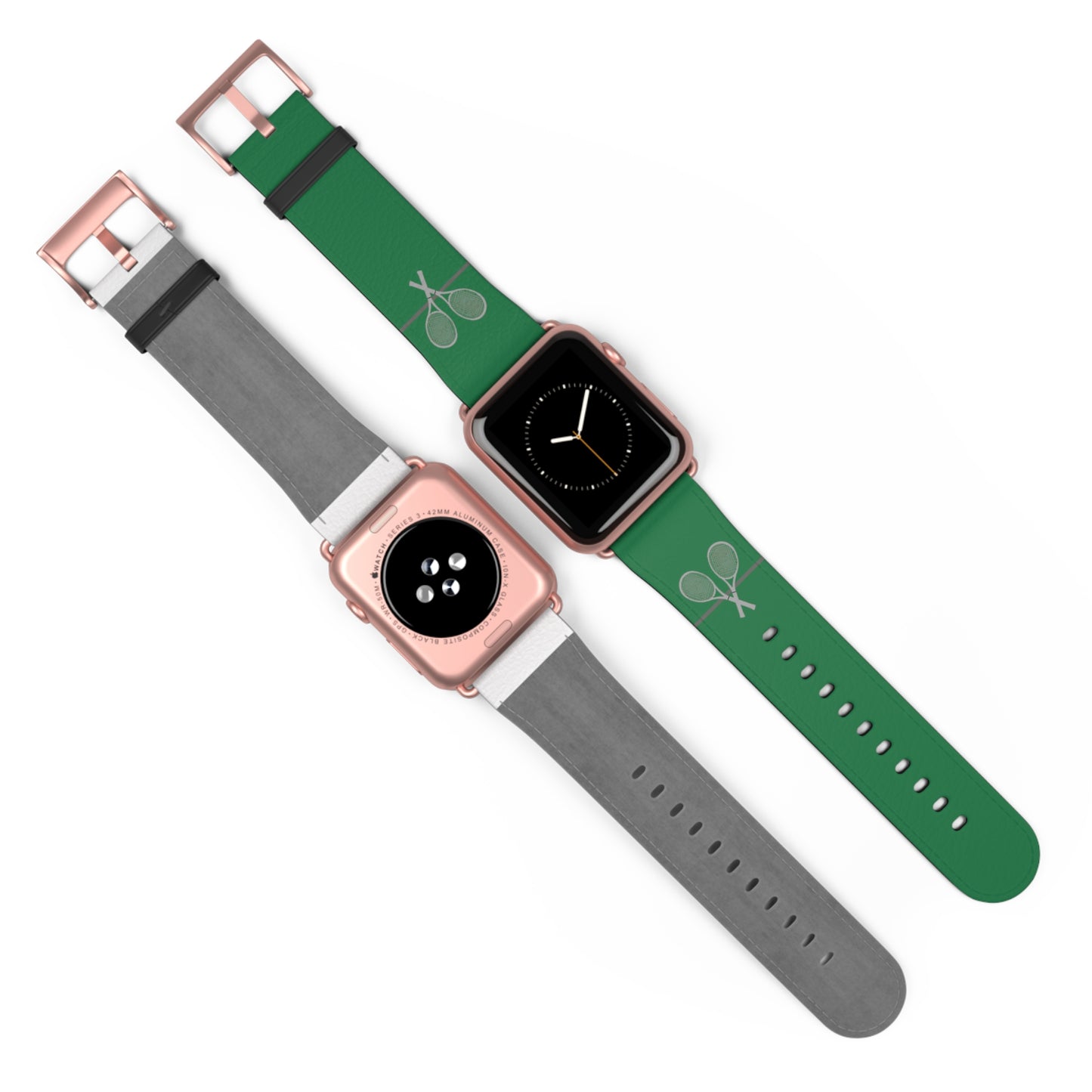 Tennis Apple Watch Band - Dk Green - 42-45 mm (AWB-T-DGGR-42)