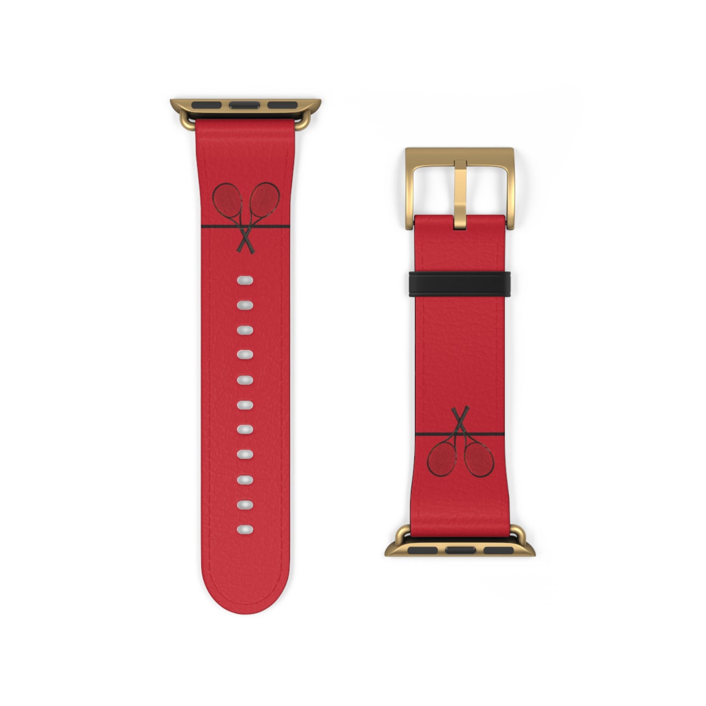 Tennis Apple Watch Band - Dk Red - 38-41 mm (AWB-T-DRBR)