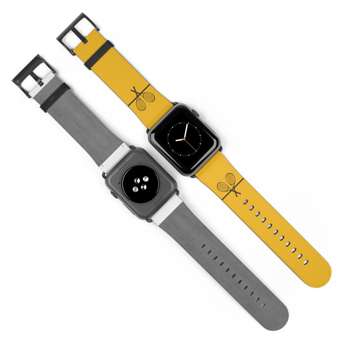 Tennis Apple Watch Band - Yellow - 42-45 mm (AWB-T-YBR-42)