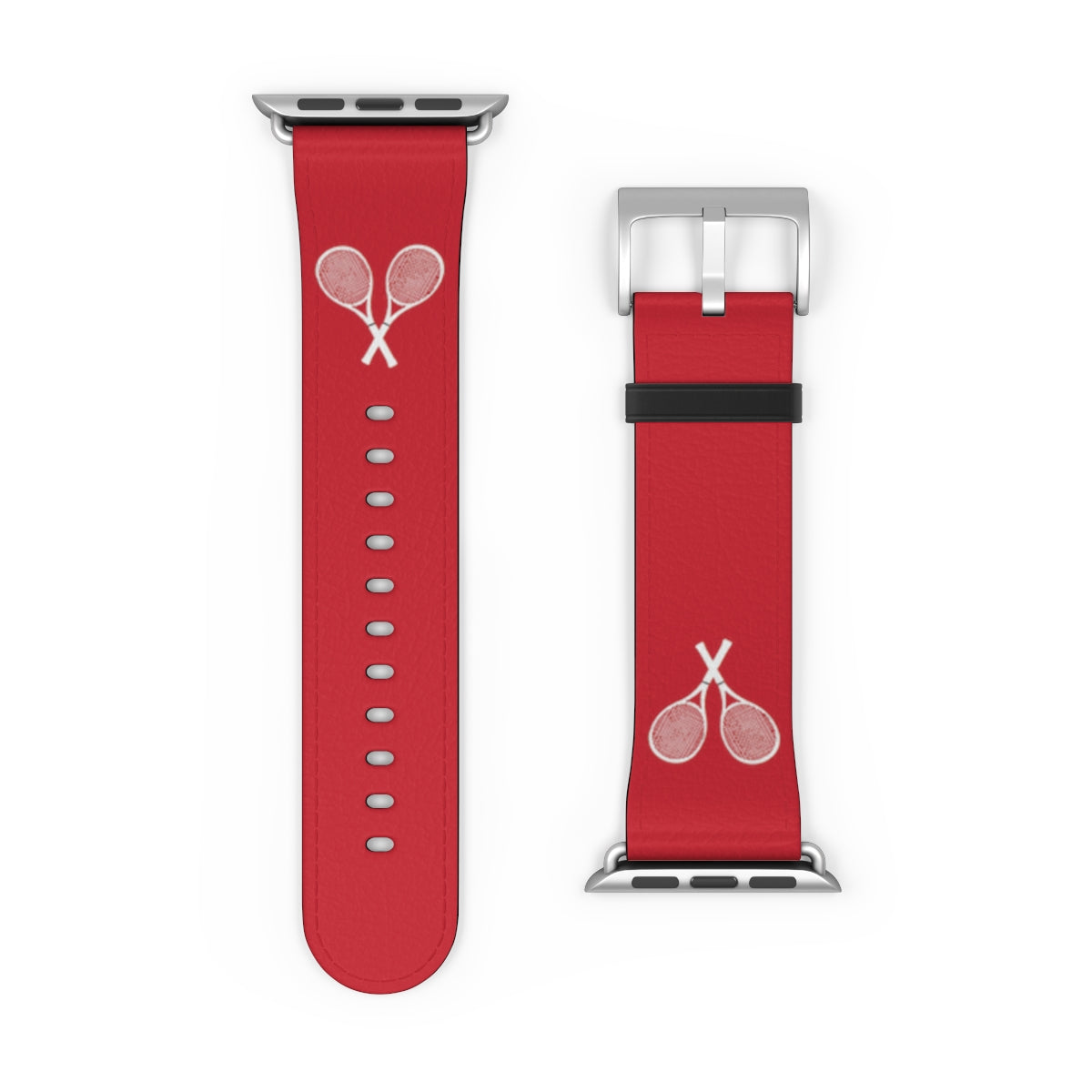 Tennis Apple Watch Band - Dk Red - 42-45 mm (AWB-T-DRWR-42)