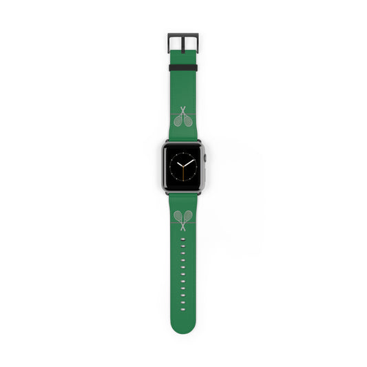 Tennis Apple Watch Band - Dk Green - 42-45 mm (AWB-T-DGGR-42)