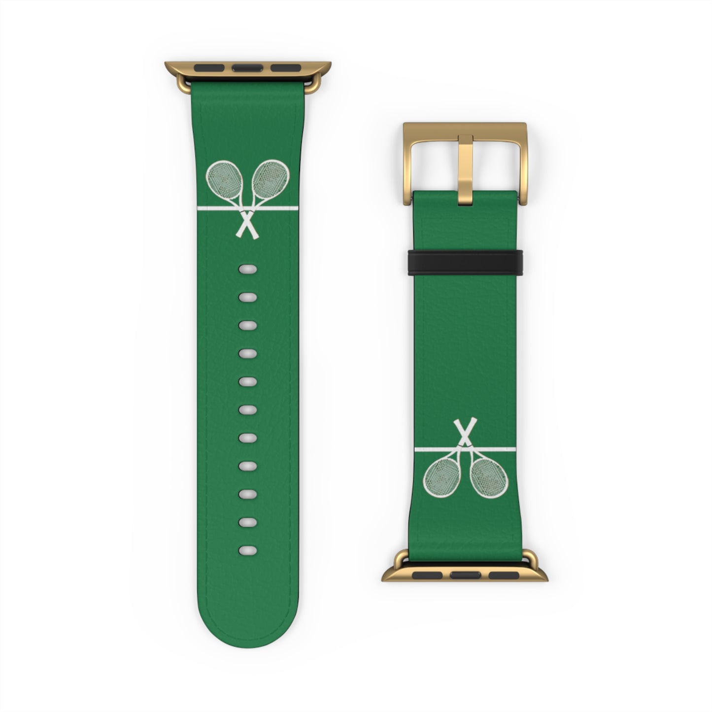 Tennis Apple Watch Band - Dk Green - 42-45 mm (AWB-T-DGWR-42)