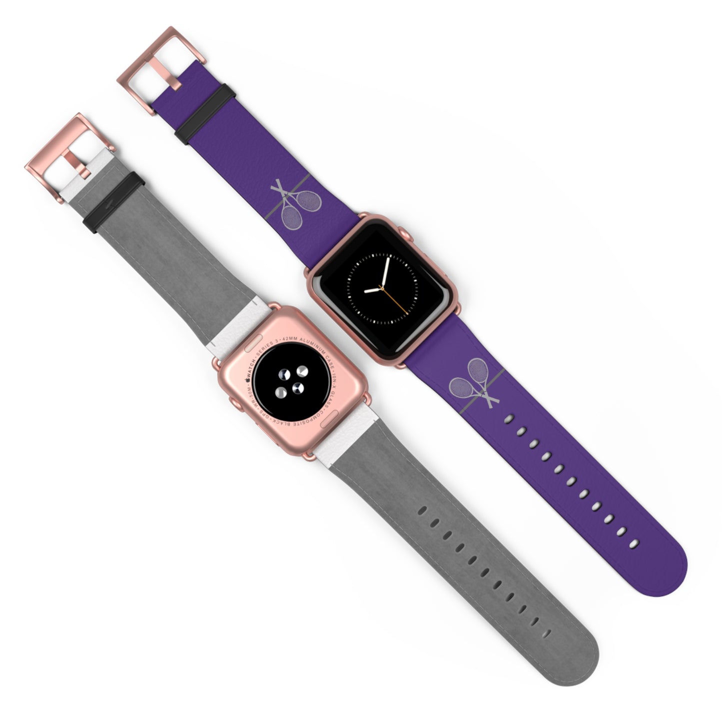 Tennis Apple Watch Band - Purple - 42-45 mm (AWB-T-PGR-42)