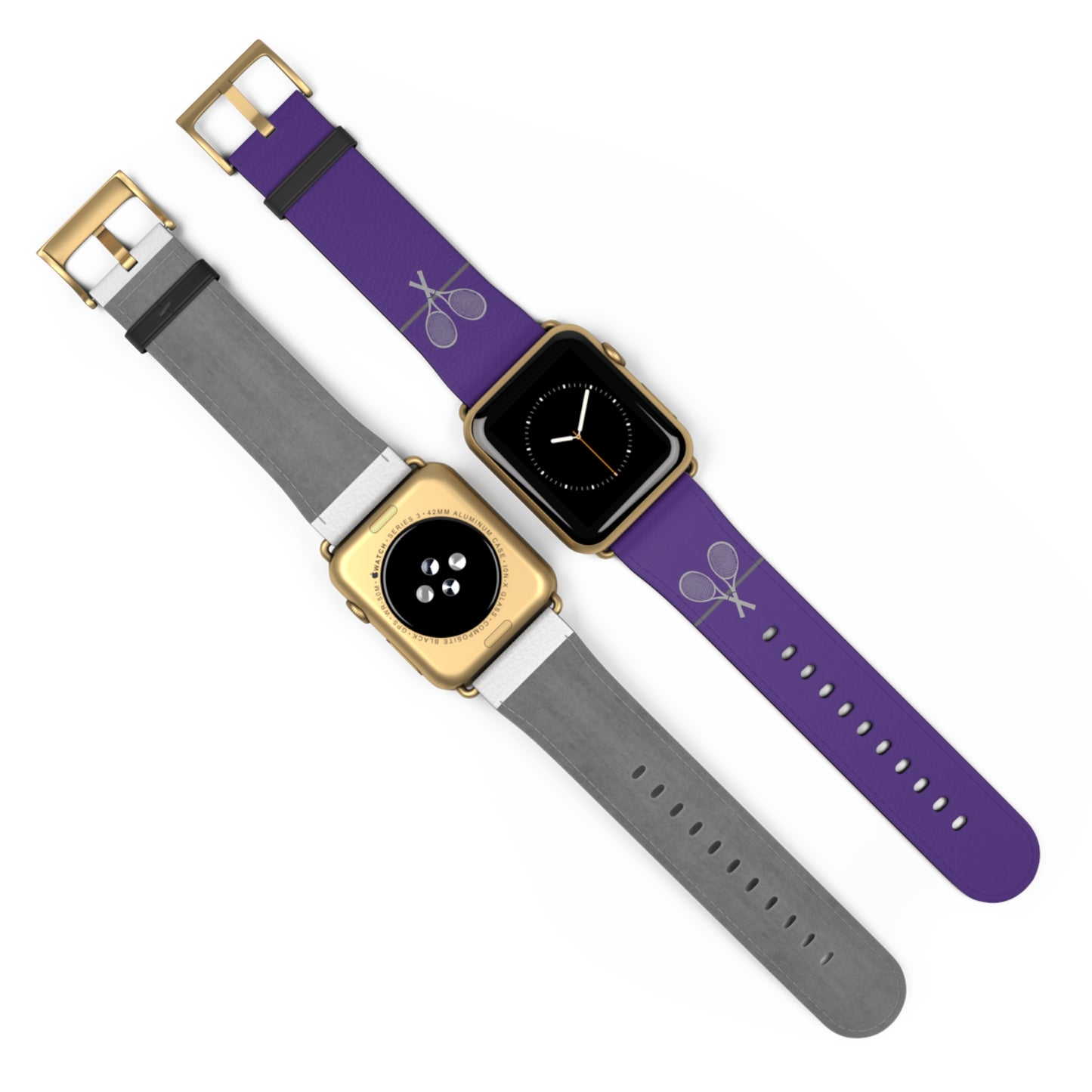 Tennis Apple Watch Band - Purple - 42-45 mm (AWB-T-PGR-42)