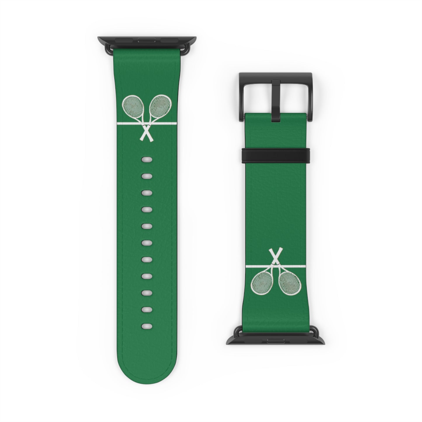 Tennis Apple Watch Band - Dk Green - 42-45 mm (AWB-T-DGWR-42)