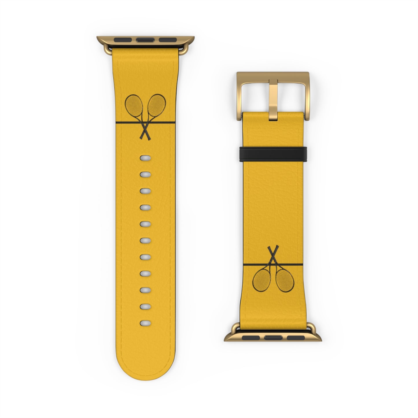 Tennis Apple Watch Band - Yellow - 42-45 mm (AWB-T-YBR-42)