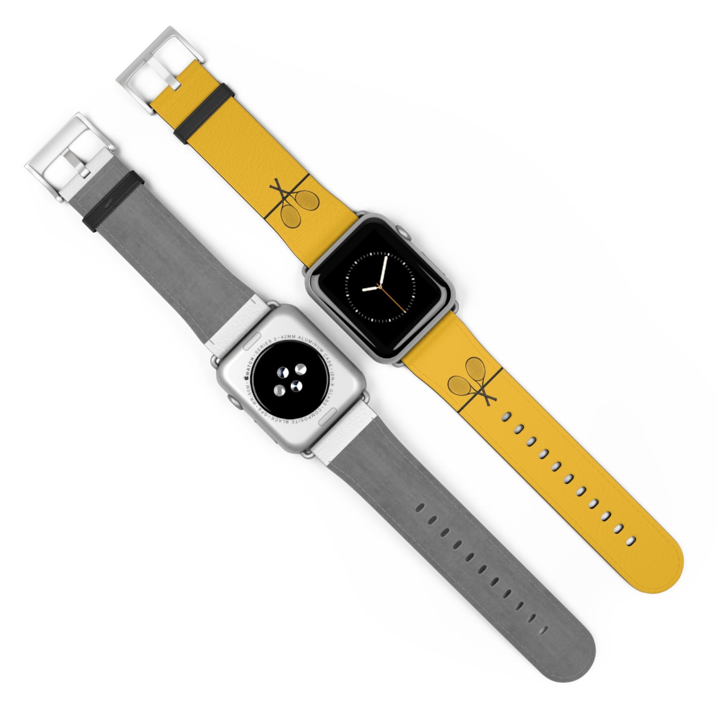 Tennis Apple Watch Band - Yellow - 42-45 mm (AWB-T-YBR-42)