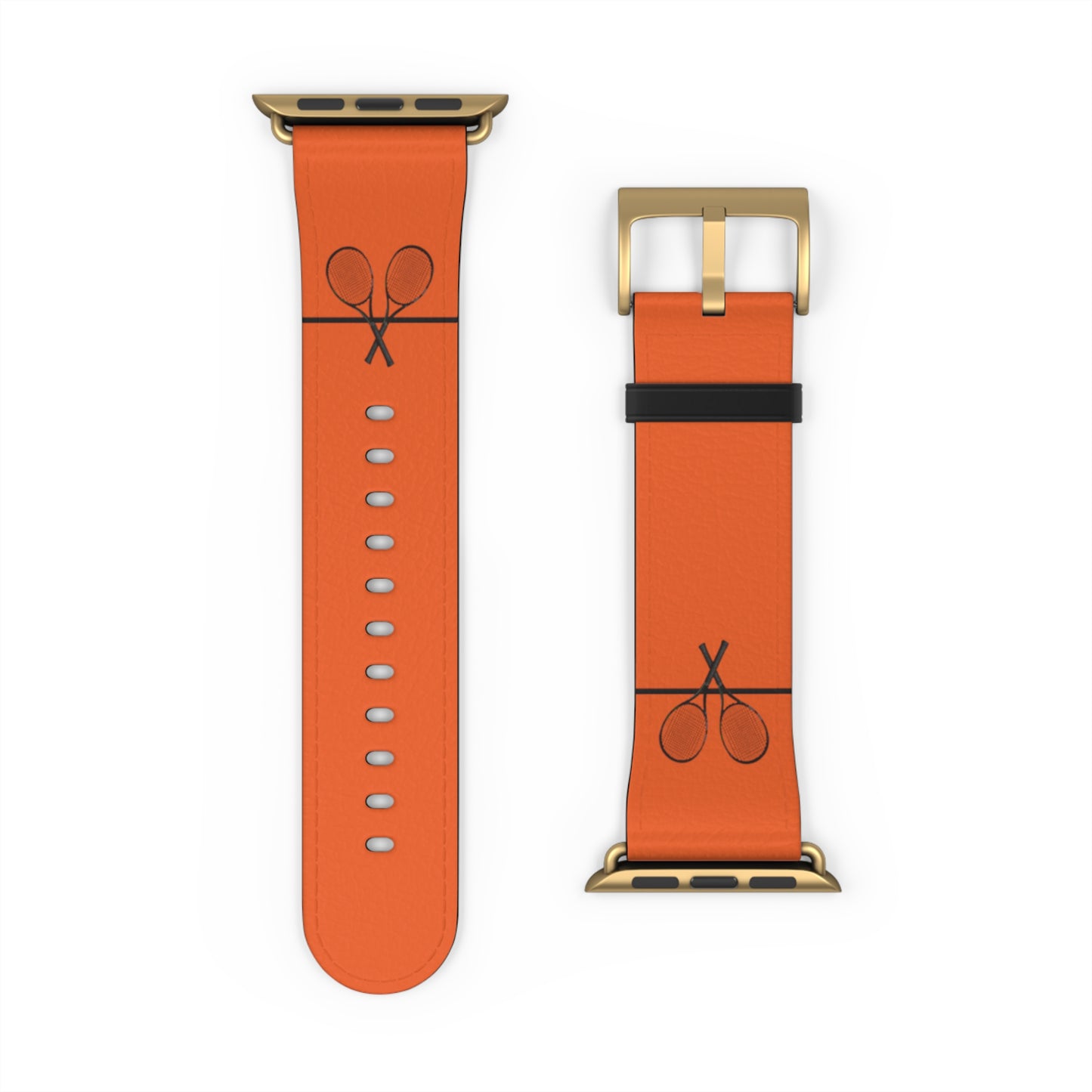 Tennis Apple Watch Band - Orange - 42-45 mm (AWB-T-OBR-42)