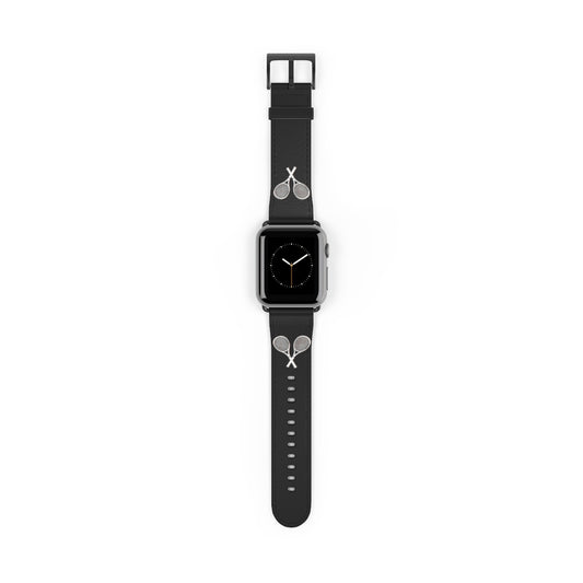 Tennis Apple Watch Band - Black - 38-41 mm (AWB-T-BWR-38)