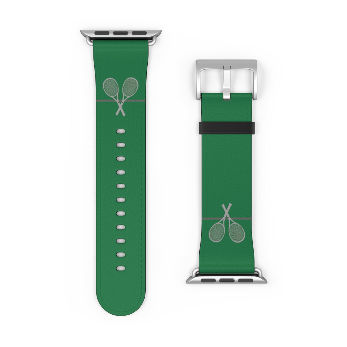 Tennis Apple Watch Band - Dk Green - 42-45 mm (AWB-T-DGGR-42)