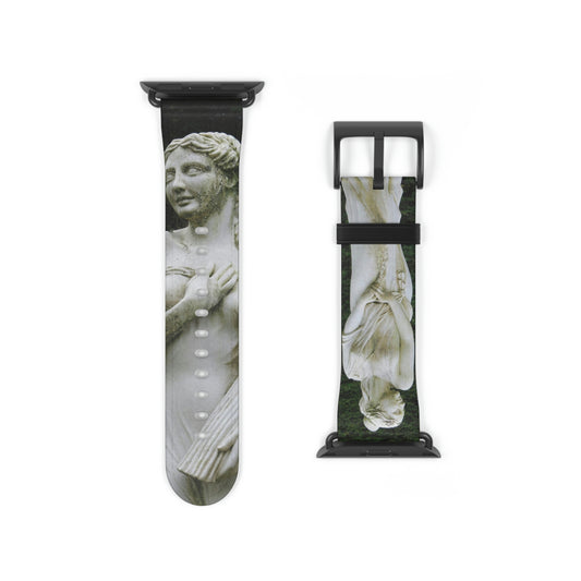 Garden Statues at Glamis Castle Watch Band