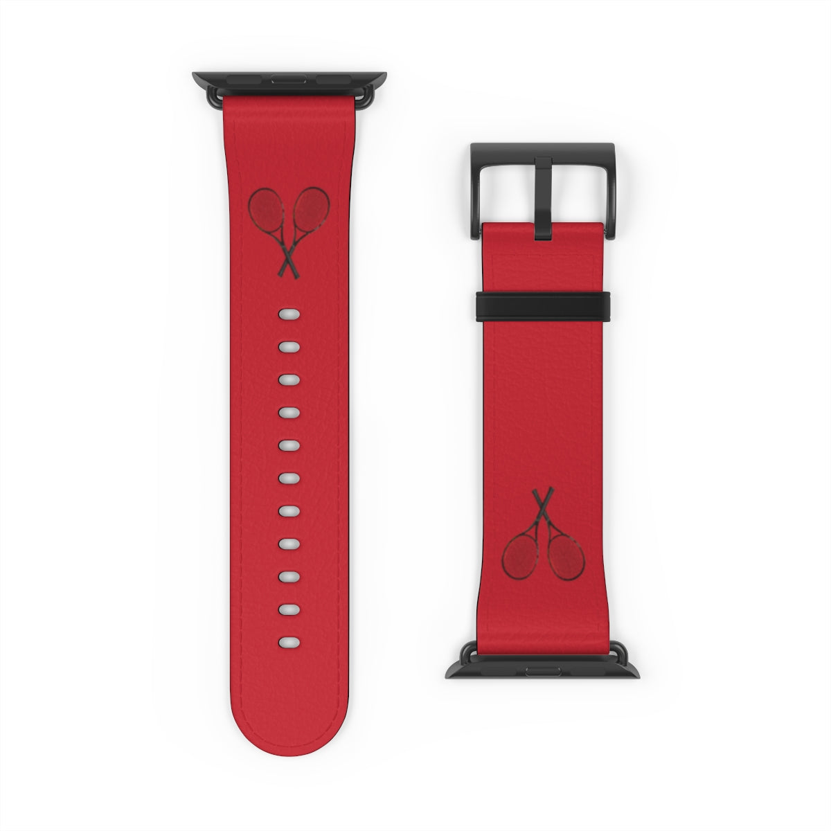 Tennis Apple Watch Band - Dk Red - 42-45 mm (AWB-T-DRBR-42)