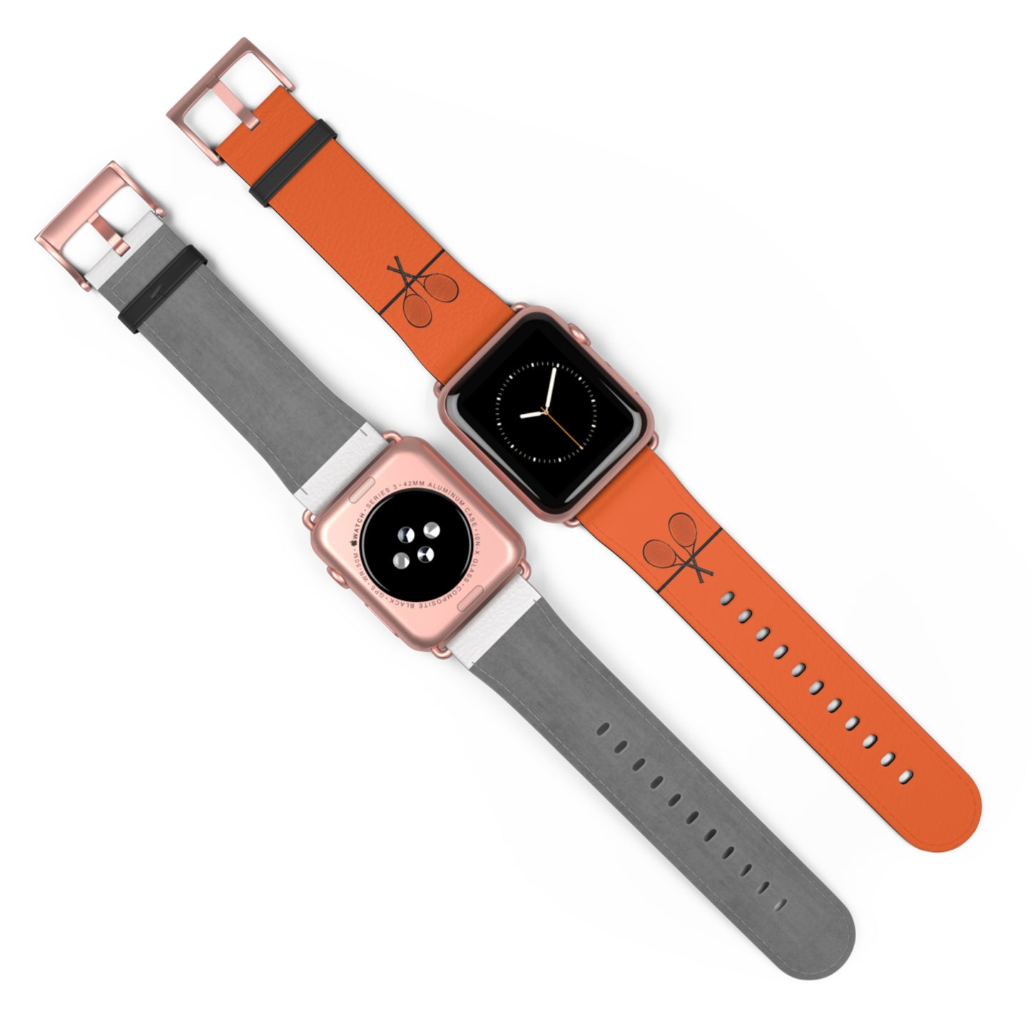 Tennis Apple Watch Band - Orange - 42-45 mm (AWB-T-OBR-42)