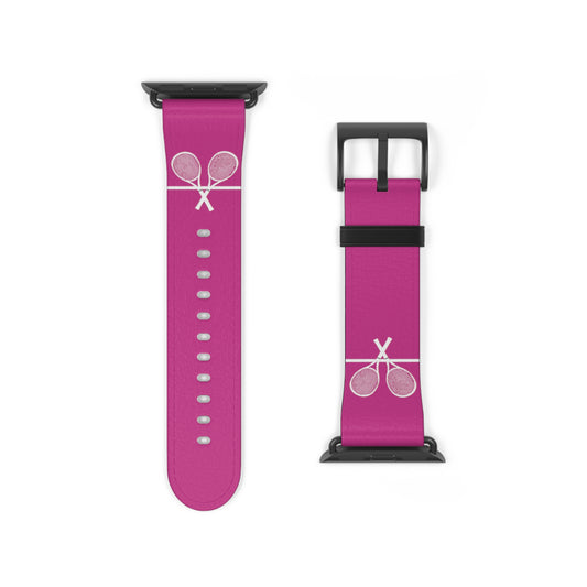 Tennis Apple Watch Band - Dk Pink - 38-41 mm (AWB-T-DPIWR-38)