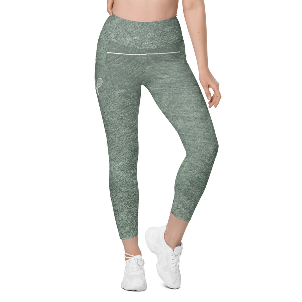 Tennis Clay Leggings with racket pockets