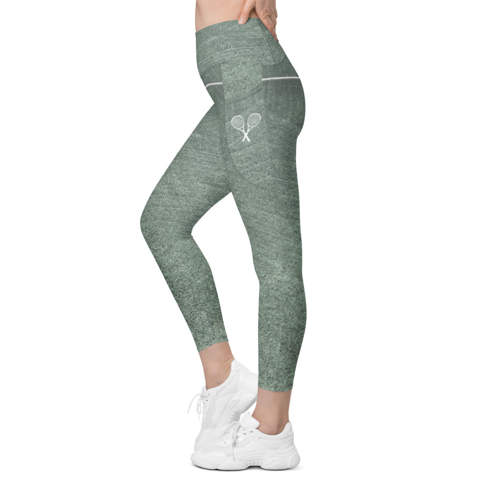 Tennis Clay Leggings with racket pockets