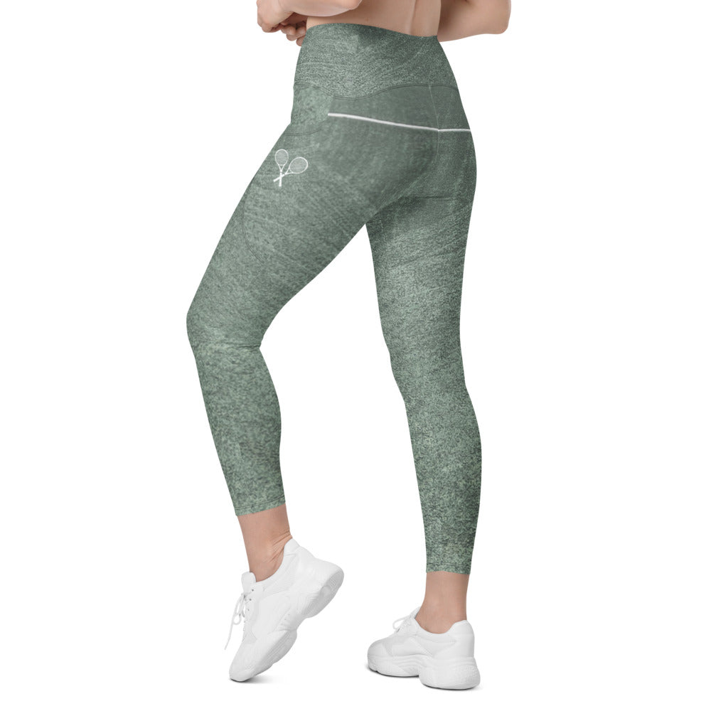 Tennis Clay Leggings with racket pockets