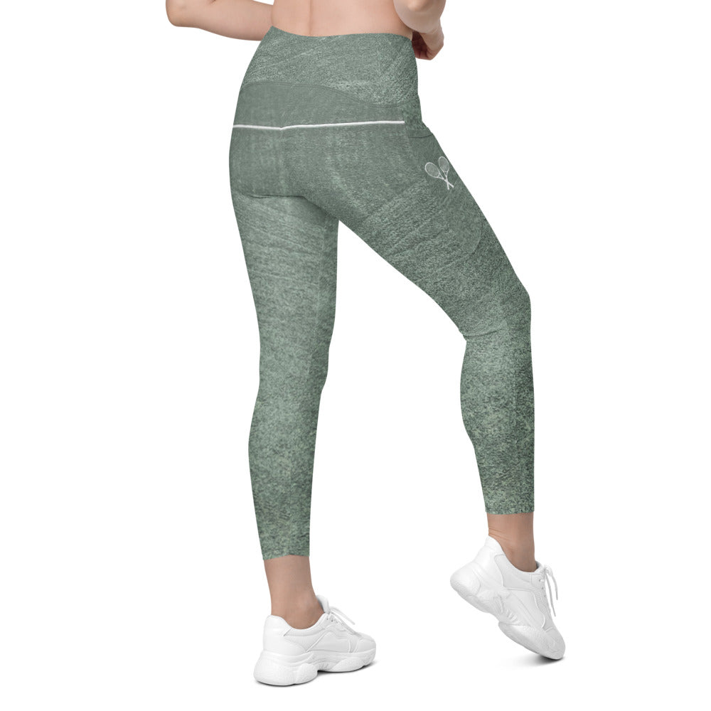 Tennis Clay Leggings with racket pockets