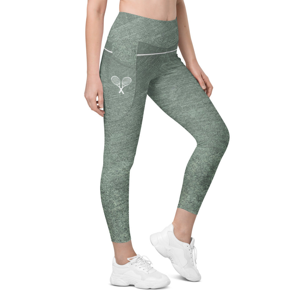 Tennis Clay Leggings with racket pockets