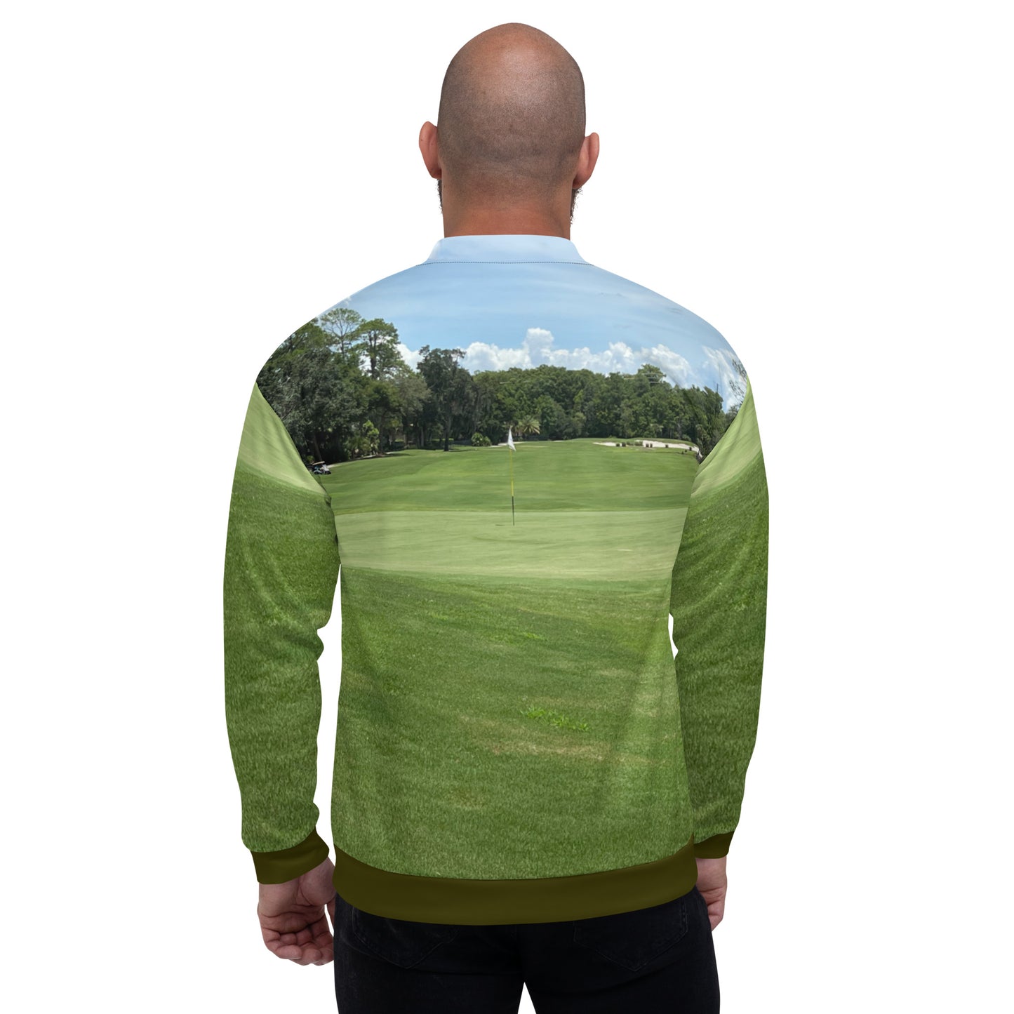 Golf Course Unisex Bomber Jacket