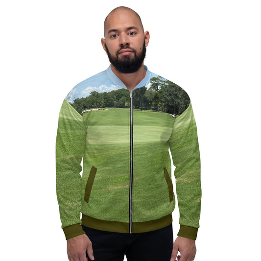 Golf Course Unisex Bomber Jacket