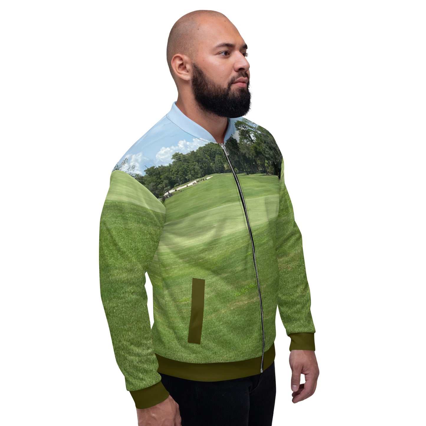 Golf Course Unisex Bomber Jacket