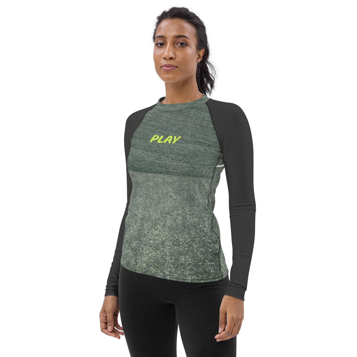 Tennis Play w/Balls Women's Rash Guard