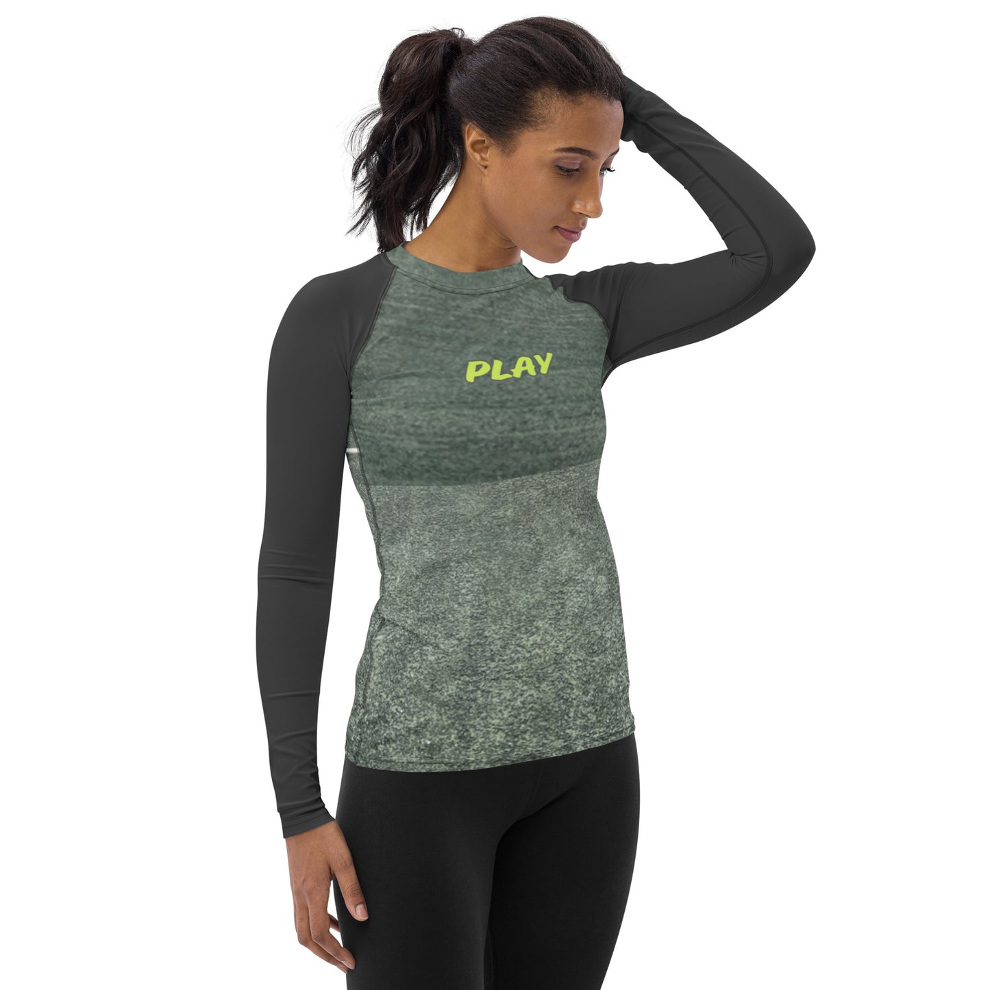 Tennis Play w/Balls Women's Rash Guard