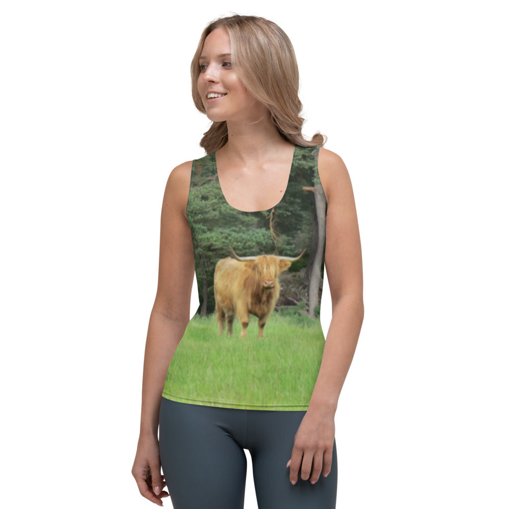 Highland Bull Tank Top