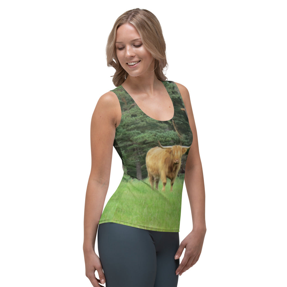 Highland Bull Tank Top