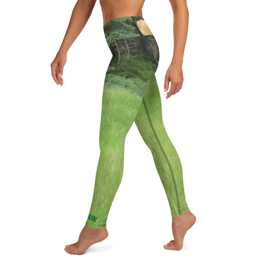 Highland Bull Run Yoga Leggings